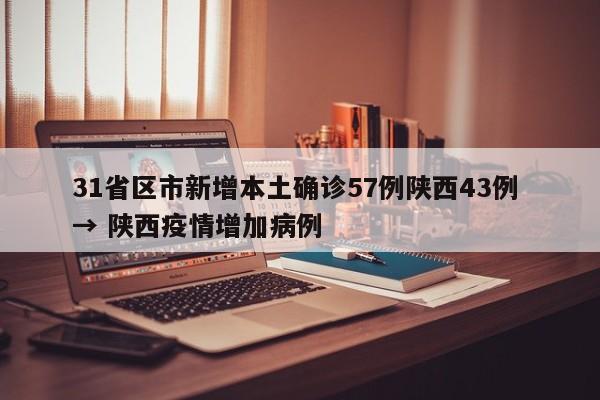 31省区市新增本土确诊57例陕西43例 → 陕西疫情增加病例