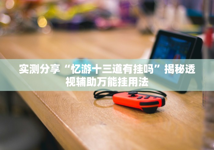 实测分享“忆游十三道有挂吗”揭秘透视辅助万能挂用法