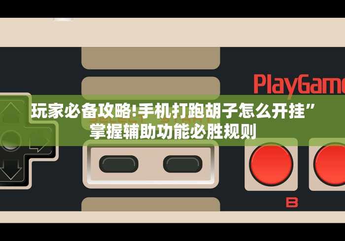 玩家必备攻略!手机打跑胡子怎么开挂”掌握辅助功能必胜规则