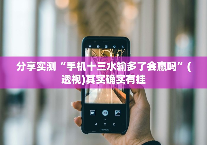 分享实测“手机十三水输多了会赢吗”(透视)其实确实有挂