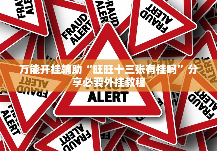 独家解答“天天十三水有挂吗”揭秘透视辅助万能挂用法