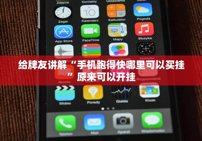 给牌友讲解“手机跑得快哪里可以买挂”原来可以开挂
