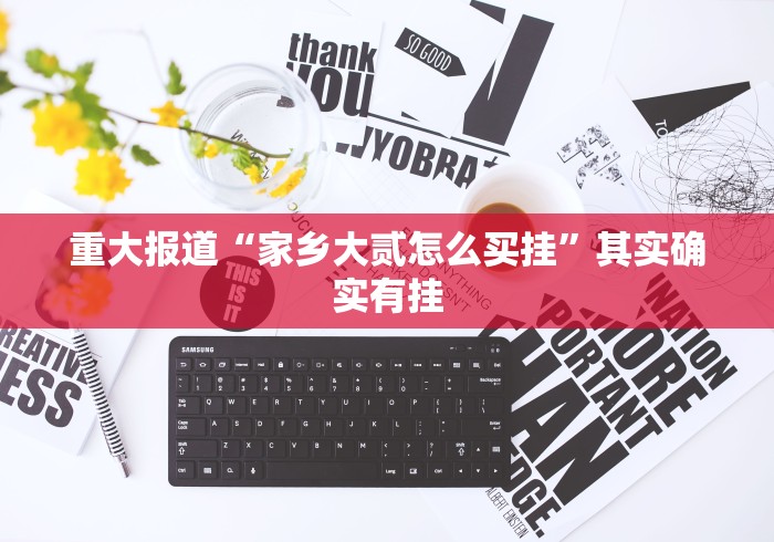 重大报道“家乡大贰怎么买挂”其实确实有挂