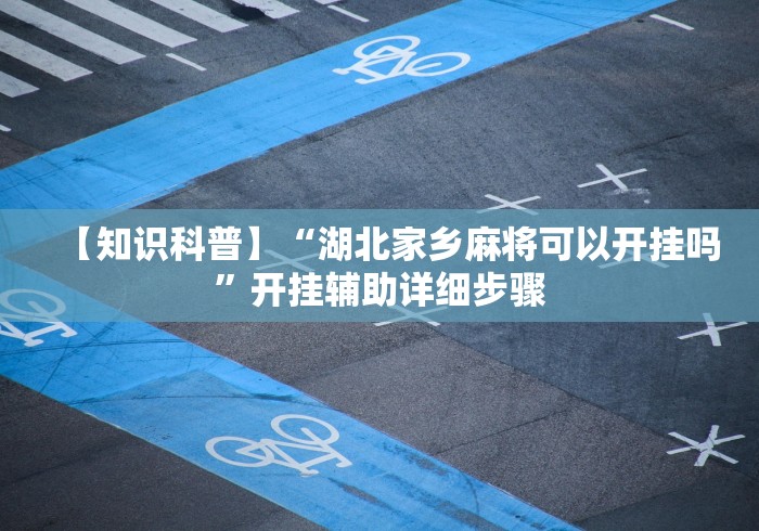 【知识科普】“湖北家乡麻将可以开挂吗”开挂辅助详细步骤