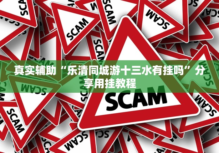 真实辅助“乐清同城游十三水有挂吗”分享用挂教程