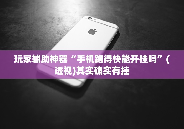 玩家辅助神器“手机跑得快能开挂吗	”(透视)其实确实有挂