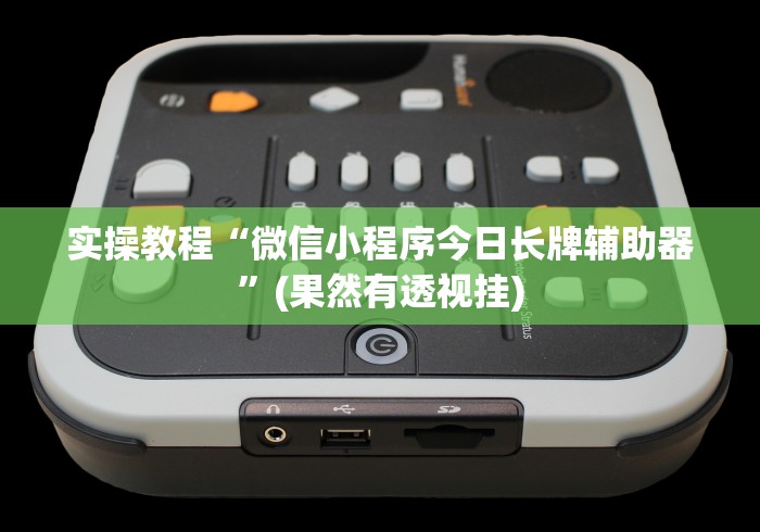 实操教程“微信小程序今日长牌辅助器”(果然有透视挂)