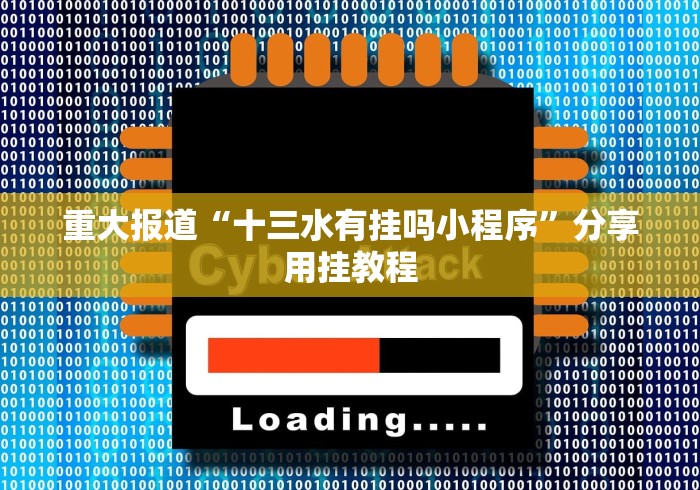 重大报道“十三水有挂吗小程序”分享用挂教程