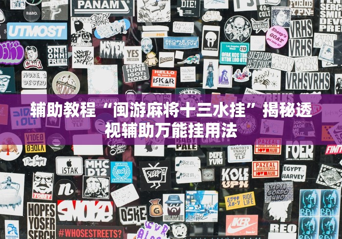 辅助教程“闽游麻将十三水挂”揭秘透视辅助万能挂用法