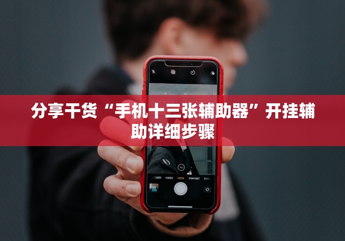 分享干货“手机十三张辅助器”开挂辅助详细步骤