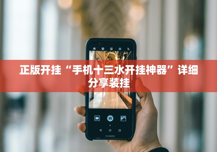 正版开挂“手机十三水开挂神器”详细分享装挂
