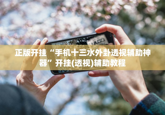 正版开挂“手机十三水外卦透视辅助神器”开挂(透视)辅助教程
