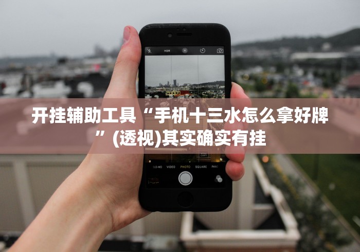 开挂辅助工具“手机十三水怎么拿好牌”(透视)其实确实有挂