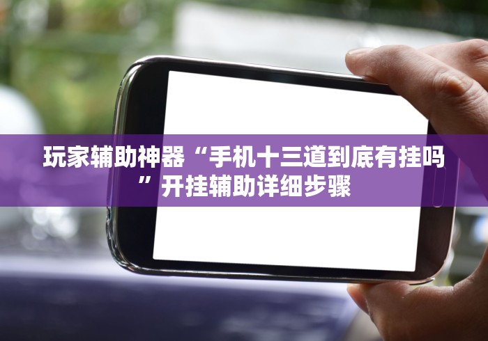 玩家辅助神器“手机十三道到底有挂吗”开挂辅助详细步骤
