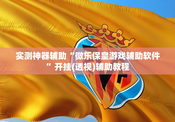 实测神器辅助“微乐保皇游戏辅助软件	”开挂(透视)辅助教程