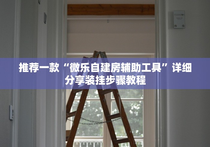 推荐一款“微乐自建房辅助工具”详细分享装挂步骤教程