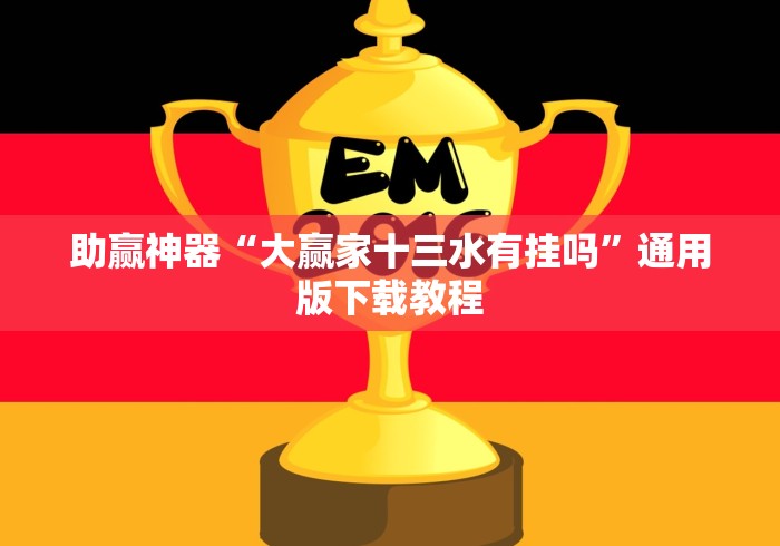 助赢神器“大赢家十三水有挂吗”通用版下载教程