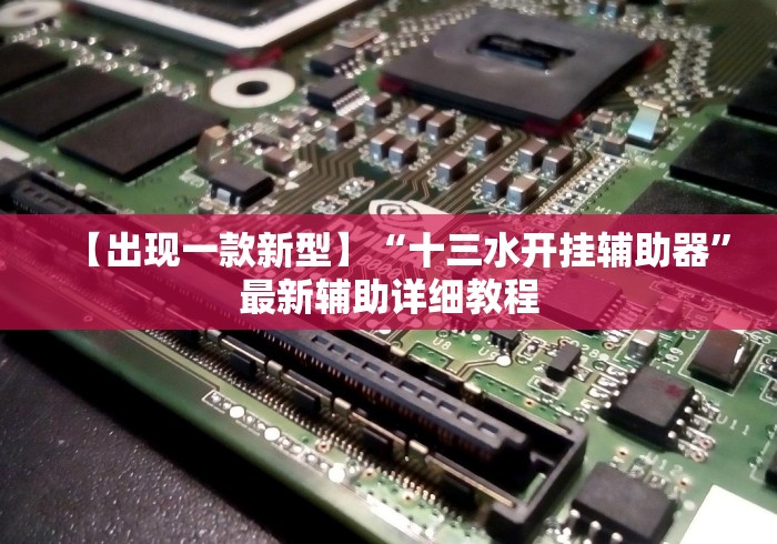 【出现一款新型】“十三水开挂辅助器”最新辅助详细教程