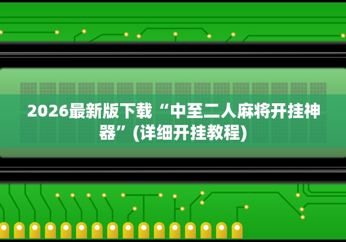 【盘点十款】“福建十三水开挂辅助器介绍”(透视挂)辅助透视教程