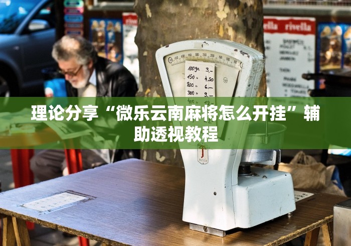 理论分享“微乐云南麻将怎么开挂”辅助透视教程
