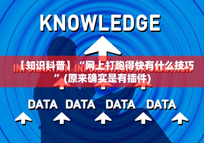 【知识科普】“网上打跑得快有什么技巧”(原来确实是有插件)