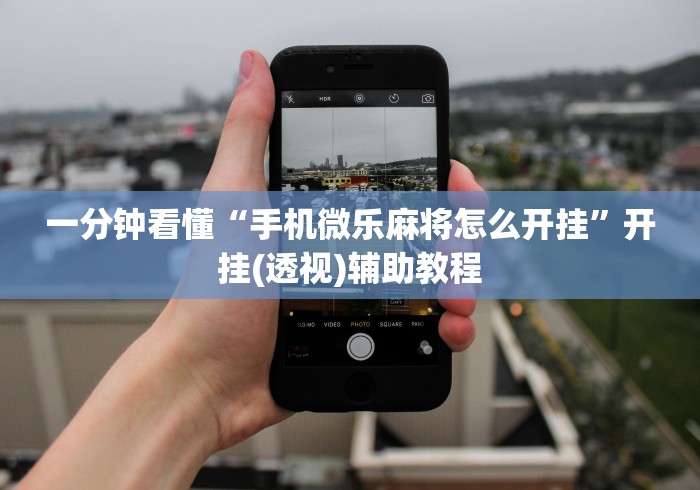 一分钟看懂“手机微乐麻将怎么开挂”开挂(透视)辅助教程