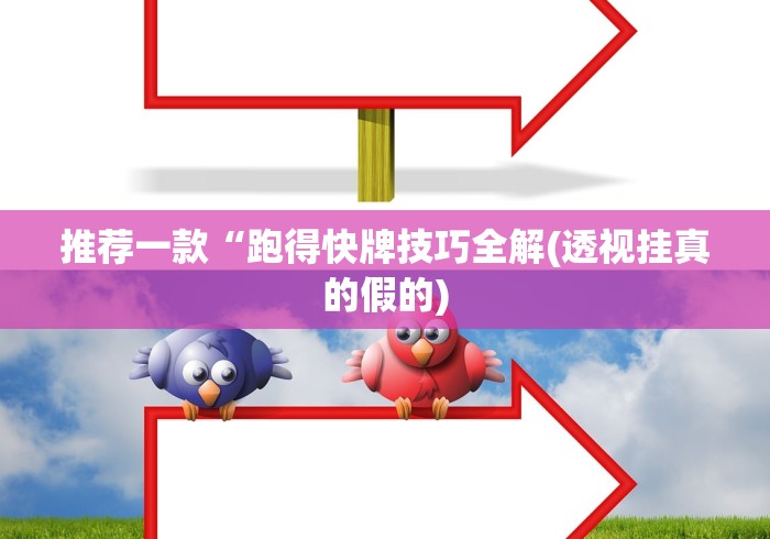 推荐一款“跑得快牌技巧全解(透视挂真的假的)