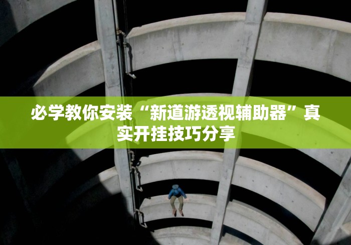必学教你安装“新道游透视辅助器”真实开挂技巧分享