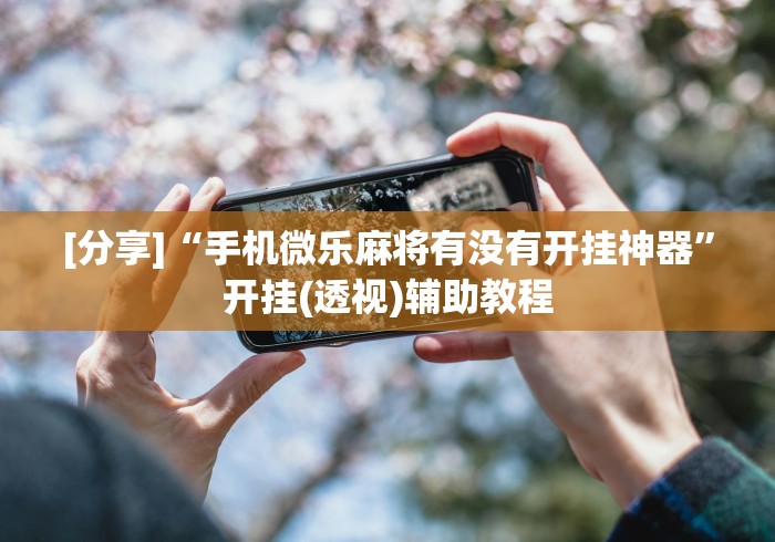 [分享]“手机微乐麻将有没有开挂神器”开挂(透视)辅助教程