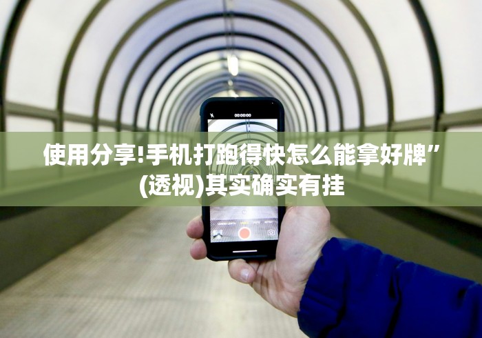 使用分享!手机打跑得快怎么能拿好牌”(透视)其实确实有挂