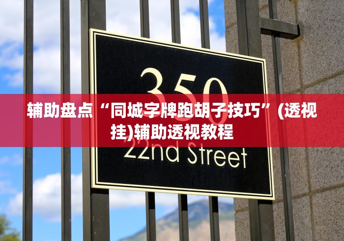 辅助盘点“同城字牌跑胡子技巧”(透视挂)辅助透视教程