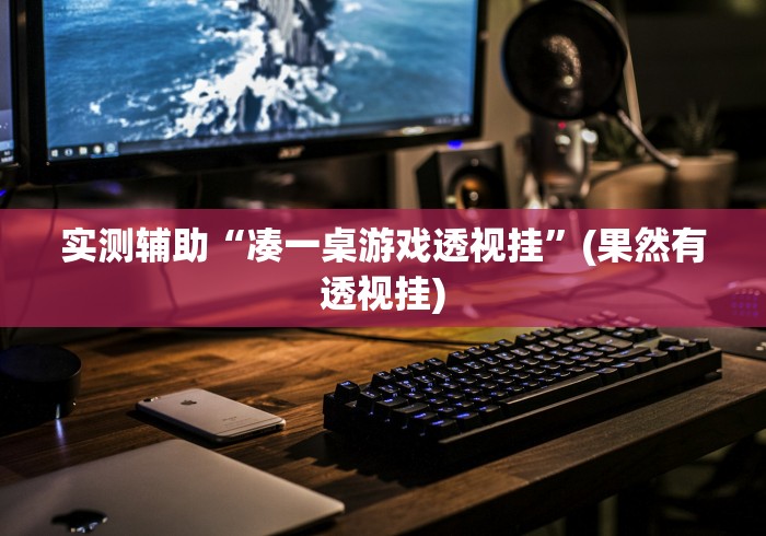 实测辅助“凑一桌游戏透视挂”(果然有透视挂)