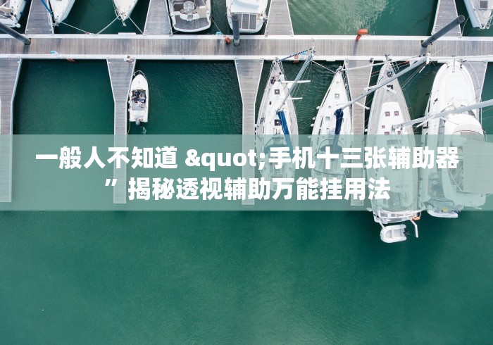 一分钟揭秘“手机十三水为什么一直输”详细外挂安装步骤