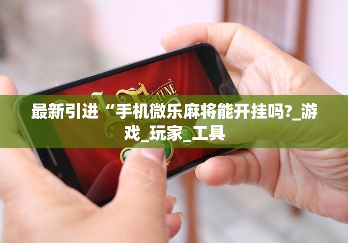 最新引进“手机微乐麻将能开挂吗?_游戏_玩家_工具 最新引进“手机微乐麻将能开挂吗?_游戏_玩家_工具