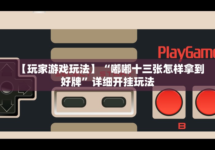 【玩家游戏玩法】“嘟嘟十三张怎样拿到好牌”详细开挂玩法