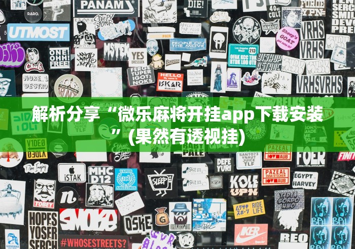 解析分享“微乐麻将开挂app下载安装	”(果然有透视挂)