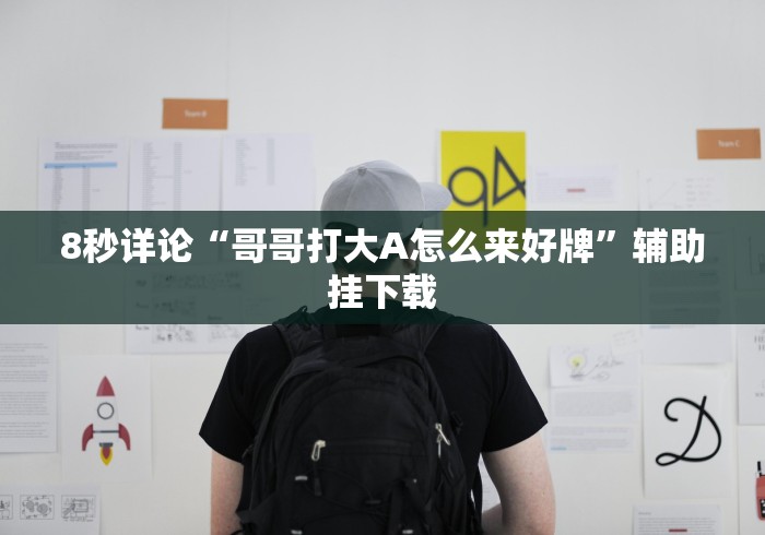 8秒详论“哥哥打大A怎么来好牌”辅助挂下载