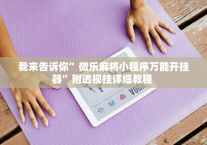 我来告诉你”微乐麻将小程序万能开挂器”附透视挂详细教程 