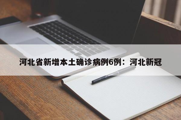 河北省新增本土确诊病例6例：河北新冠