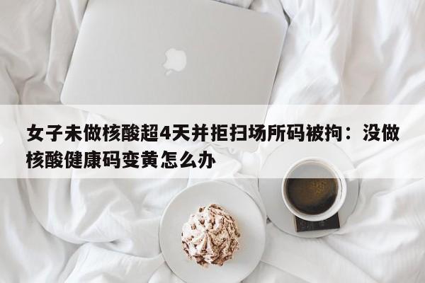 女子未做核酸超4天并拒扫场所码被拘：没做核酸健康码变黄怎么办