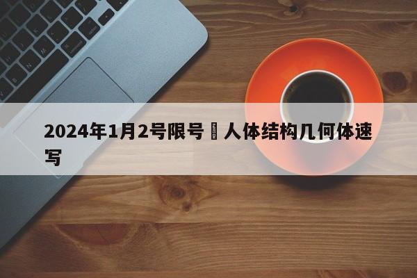 2024年1月2号限号›人体结构几何体速写