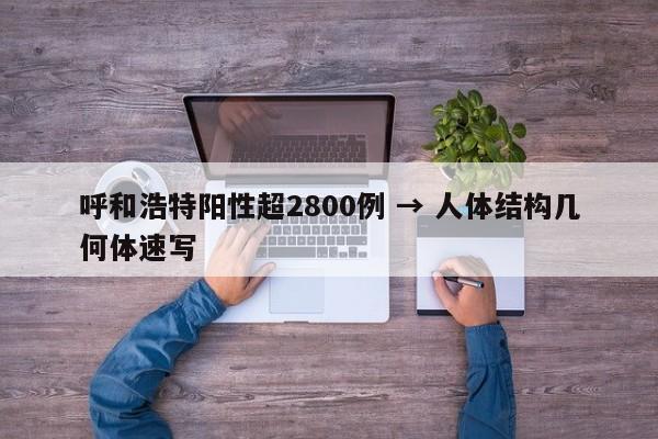 呼和浩特阳性超2800例 → 人体结构几何体速写